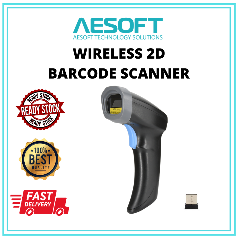 VT-2DW 2D Wireless Barcode Scanner