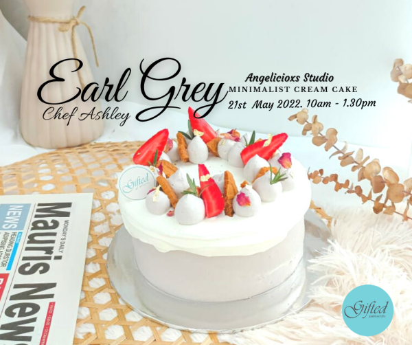 Earl Grey Cream Cake Baking Workshop Baking & Culinary Kuala Lumpur (KL), Malaysia, Selangor, Danau Desa Class, Lesson, Workshop | Angelicioxs Studio