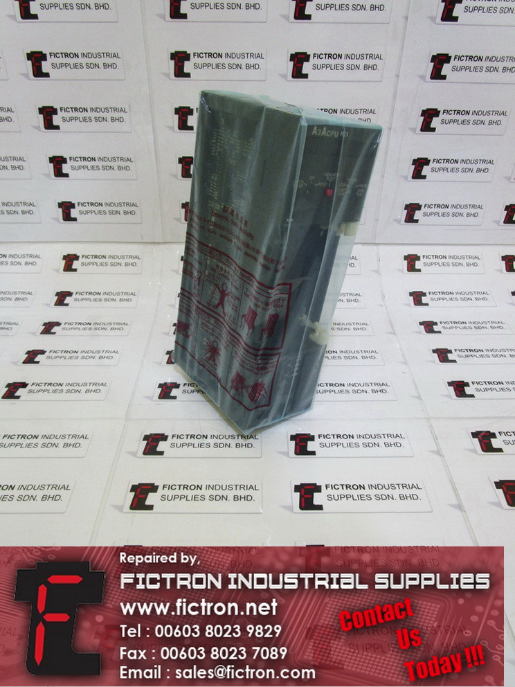 A3ACPUR21 MITSUBISHI ELECTRIC PLC CPU Unit Supply Repair Malaysia Singapore Indonesia USA Thailand