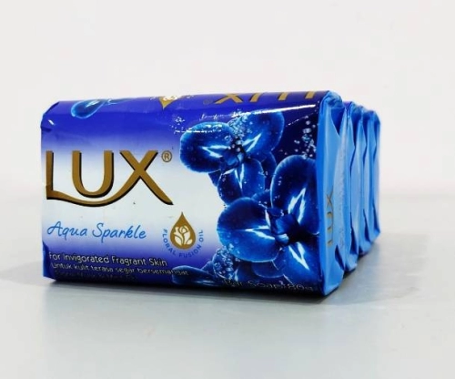 LUX AQUA SPARKLE 3+1 BAR SOAP