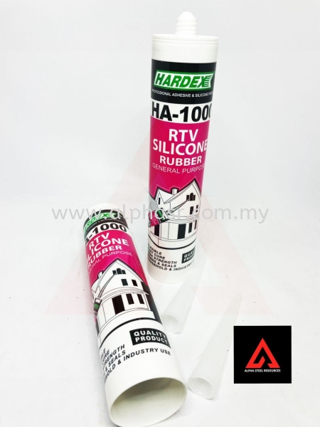 HARDEX HA-1000 Silicone Glue Hardware Selangor, Klang, Kuala Lumpur (KL), Malaysia Mild Steel, Gate Accessories  | Alpha Steel Resources (M) Sdn Bhd