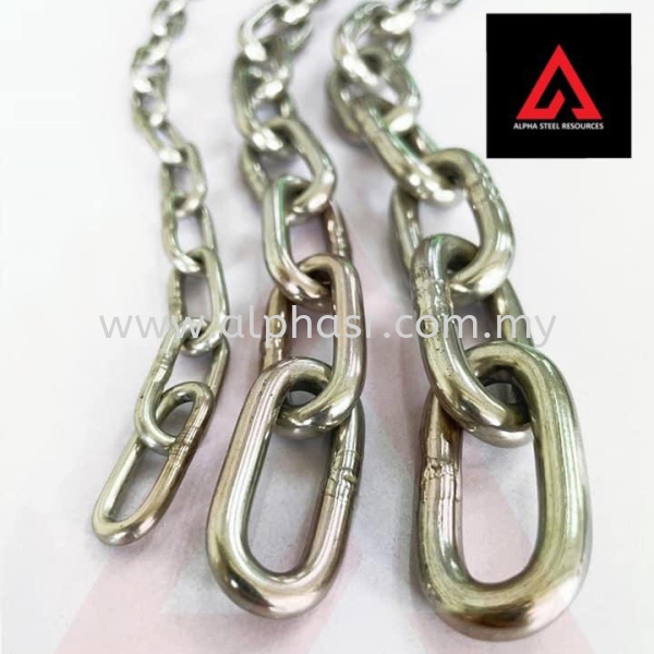 Stainless Steel 304 Chain Others Hardware Selangor, Klang, Kuala Lumpur (KL), Malaysia Mild Steel, Gate Accessories  | Alpha Steel Resources (M) Sdn Bhd