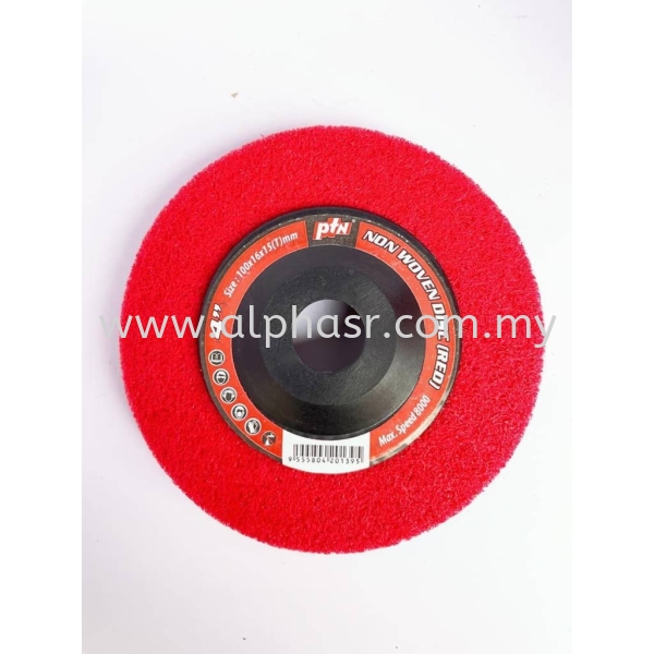 PTN Non Woven Disc (Red) Disc Hardware Selangor, Klang, Kuala Lumpur (KL), Malaysia Mild Steel, Gate Accessories  | Alpha Steel Resources (M) Sdn Bhd