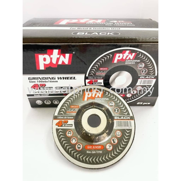 PTN Grinding Disc (Black) Disc Hardware Selangor, Klang, Kuala Lumpur (KL), Malaysia Mild Steel, Gate Accessories  | Alpha Steel Resources (M) Sdn Bhd