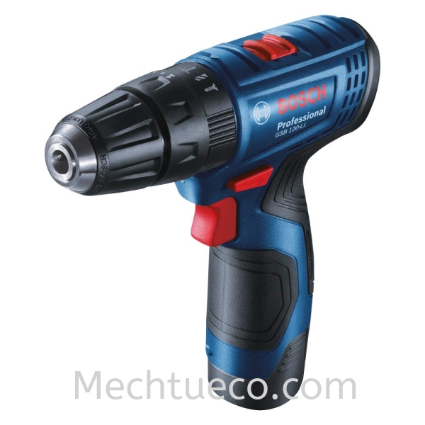 BOSCH GSR120-LI CORDLESS DRILL | 12V 1.5AH | 10MM | 30NM | 1500RPM Battery/Cordless Tools Bosch Power Tools Johor Bahru (JB), Malaysia Supplier, Retailer, Supply, Supplies | Mechtueco Enterprises (M) Sdn Bhd