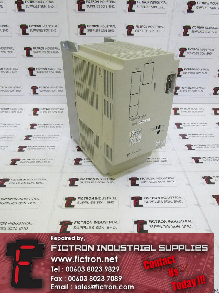 SGDB-30ADM-P SGDB30ADMP YASKAWA ELECTRIC Servopack Supply Repair Malaysia Singapore Indonesia USA Thailand