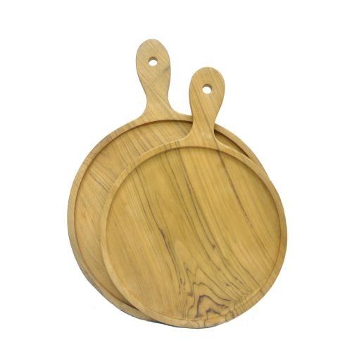 Pizza Board w. Handle & Hole Food Display/Chopping Board Wooden Utensils Food & Beverages Kuala Lumpur (KL), Malaysia, Selangor Supplier, Suppliers, Supply, Supplies | Cemara Ayu Sdn Bhd