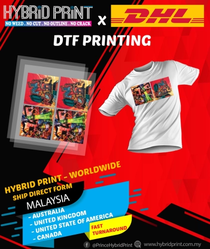 Hybrid Print DTF Film BY ROLL