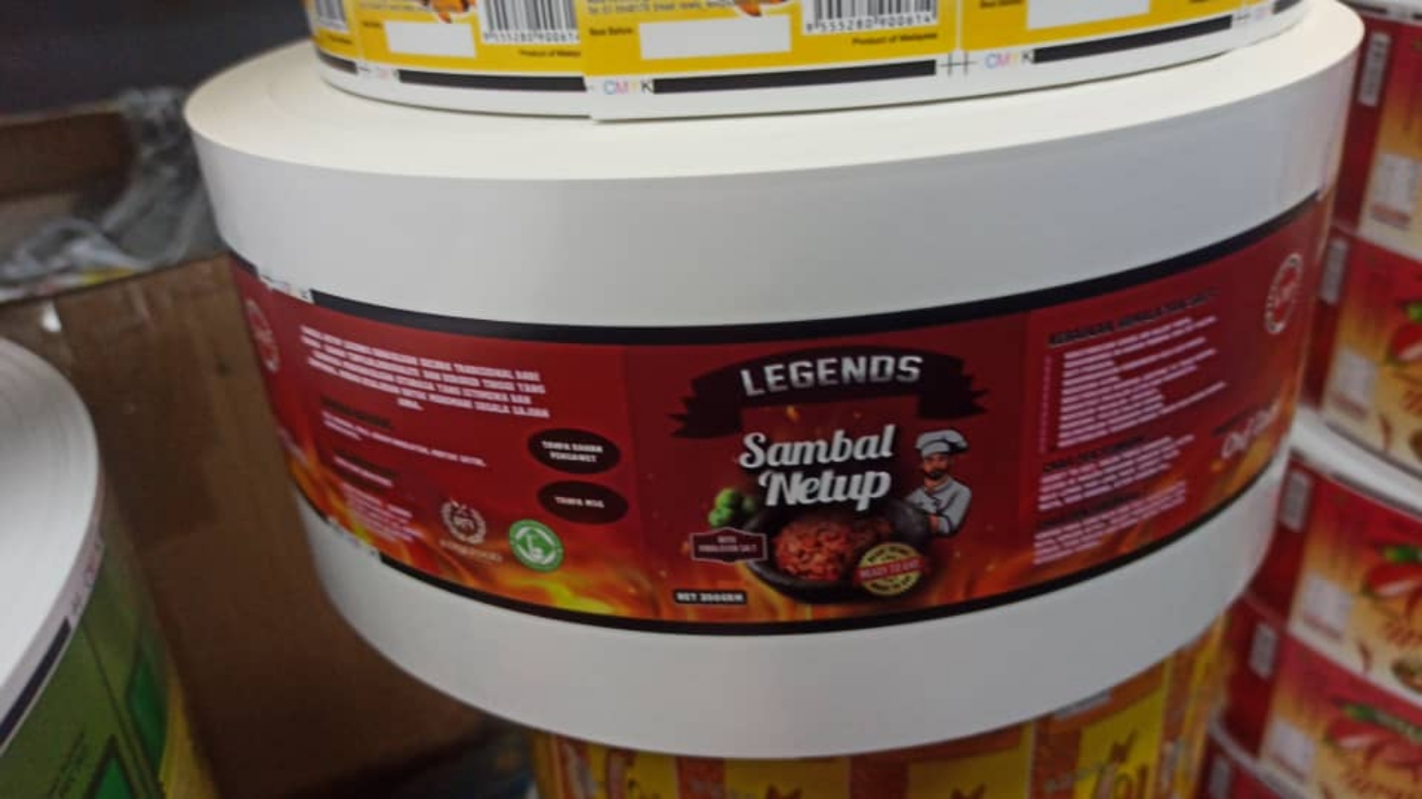 Product Label Sticker