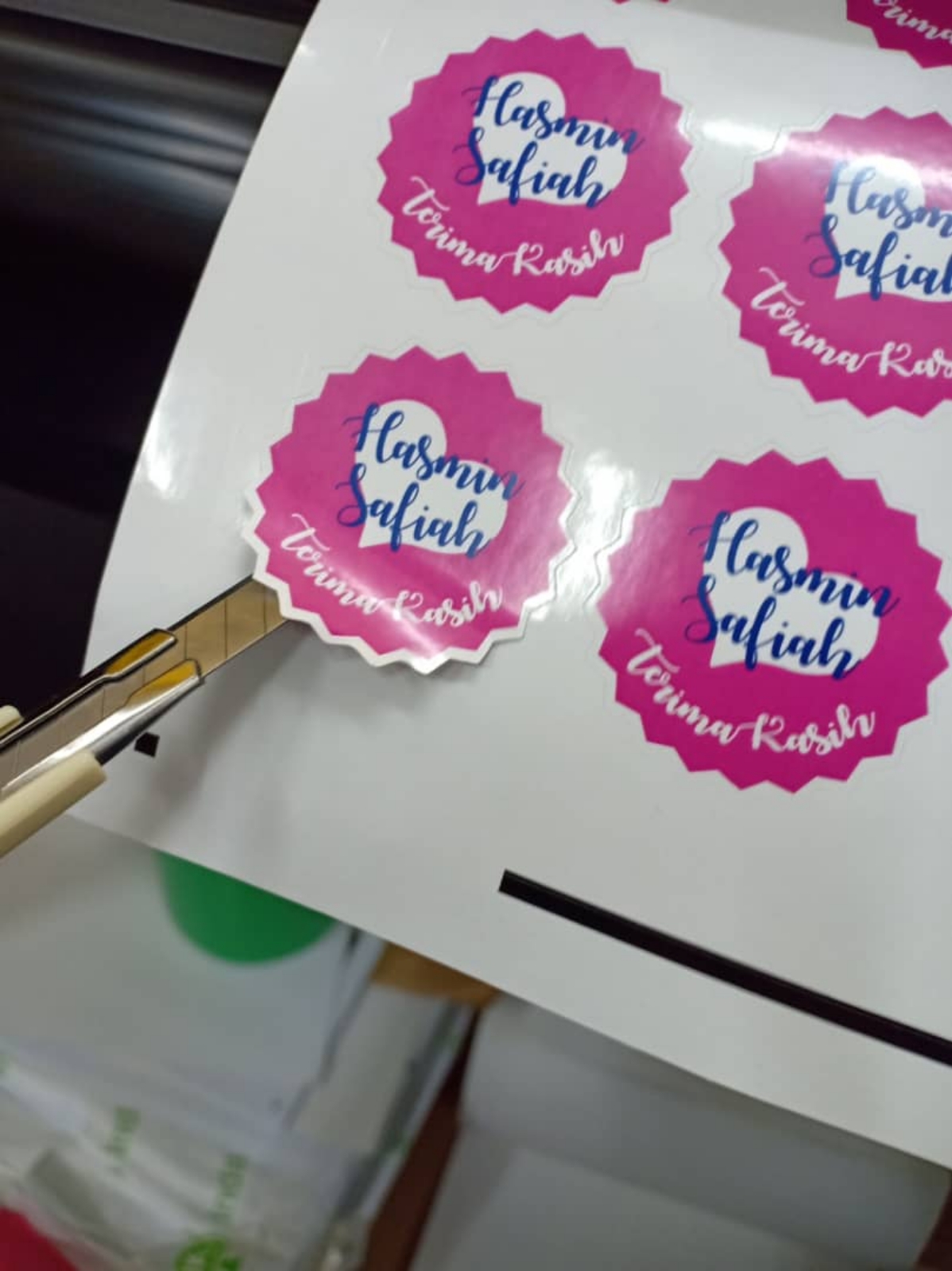 Die Cut Sticker