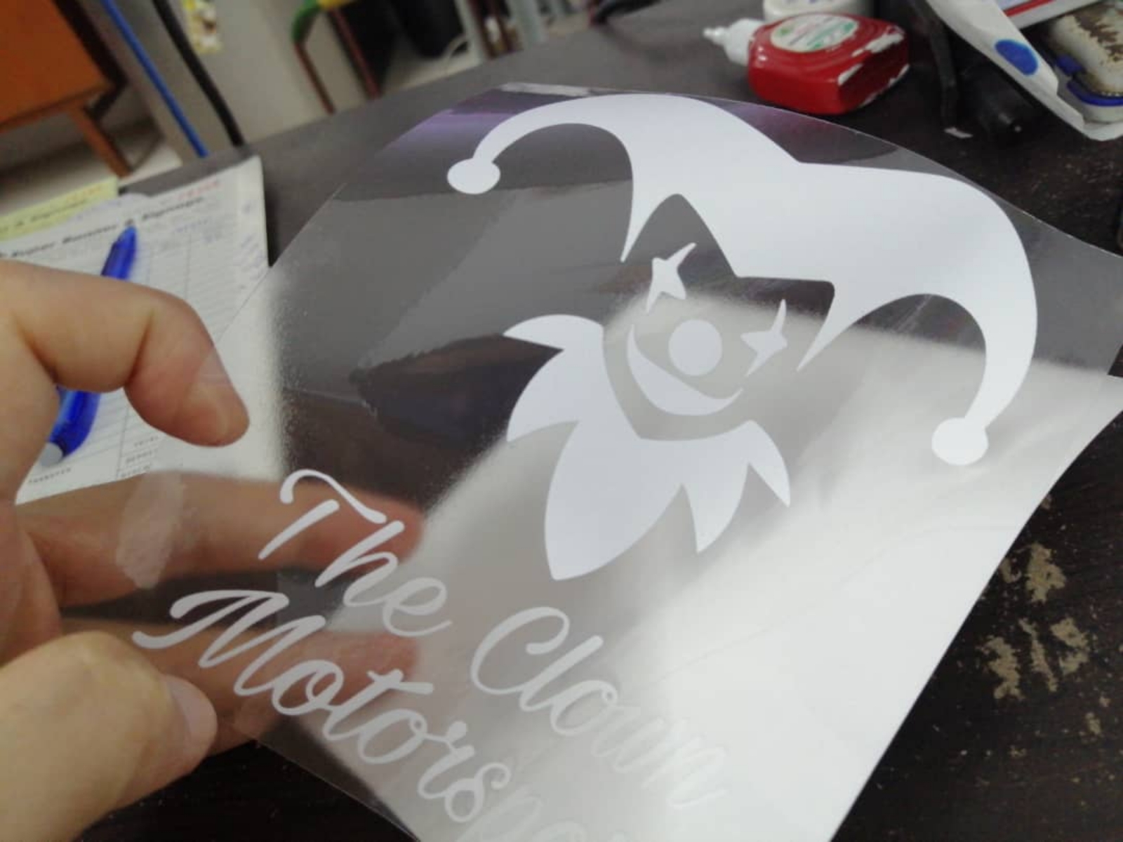 Transparent Sticker