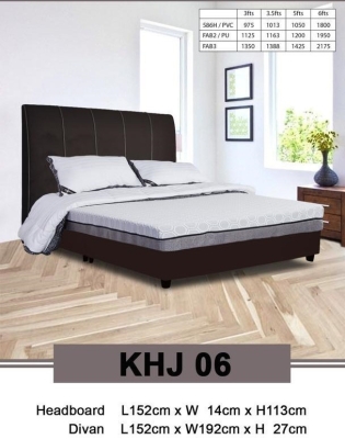 Divan Bed / Cushion Bed - NB-SB12-KHB-KHJ06