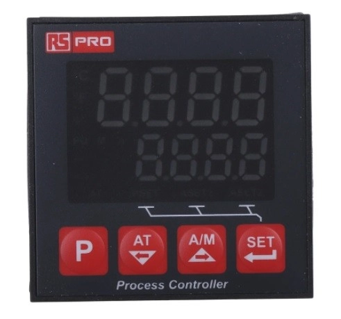  774-0269 - RS PRO 1/16 DIN PID Temperature Controller, 48 x 48mm, 3 Output Current, Relay, 100 → 240 V ac Supply Voltage