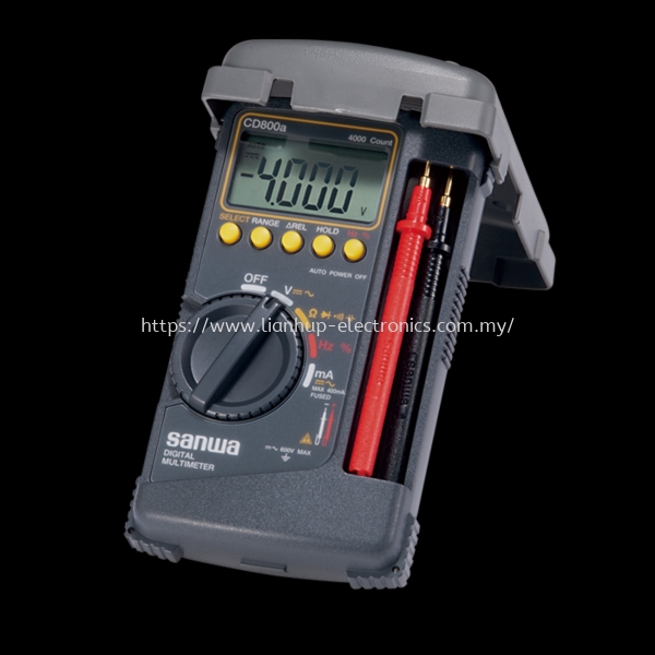 Sanwa CD800a Digital Multimeter  Sanwa Measuring Devices/Multimeters Kuala Lumpur (KL), Malaysia, Selangor Supplier, Suppliers, Supply, Supplies | Lian Hup Electronics And Electric Sdn Bhd