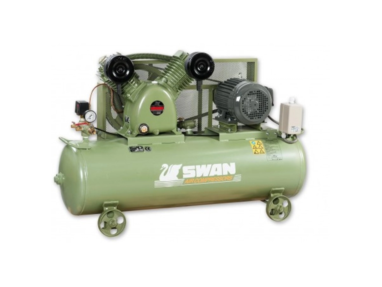 SWAN SVP-205 5hp Air Compressor - Single Stage ,3phase