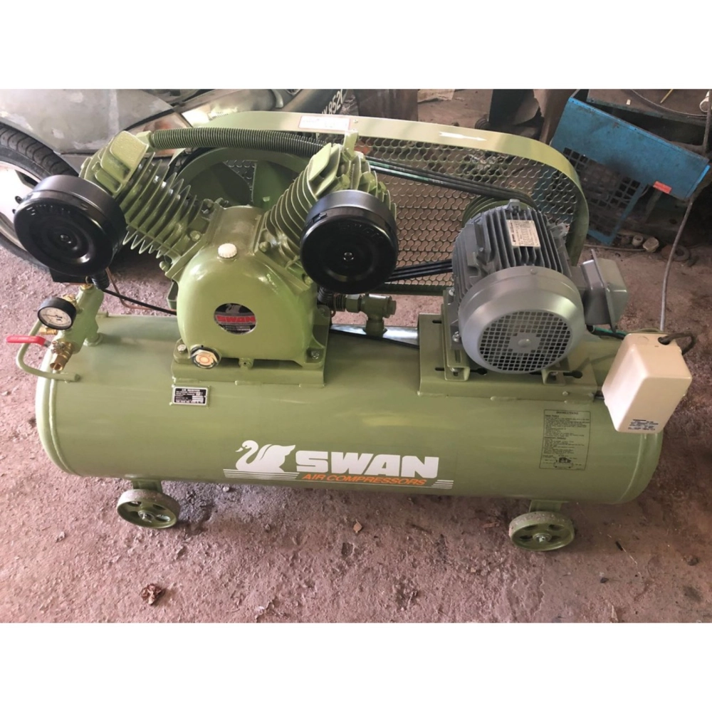 SWAN SVP-205 5hp Air Compressor - Single Stage ,3phase