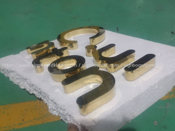 stainless steel 3d box up lettering logo signage signboard at kepong subang jaya sunway puchong STAINLESS STEEL BOX UP LETTERING Klang, Malaysia Supplier, Supply, Manufacturer | Great Sign Advertising (M) Sdn Bhd