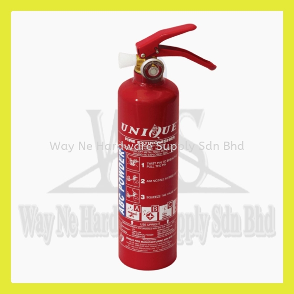 1 kg Dry Powder Fire Extinguisher Dry powder fire extinguisher Unique Fire Extinguisher Selangor, Malaysia, Kuala Lumpur (KL), Klang Supplier, Suppliers, Supply, Supplies | Way Ne Hardware Supply Sdn Bhd