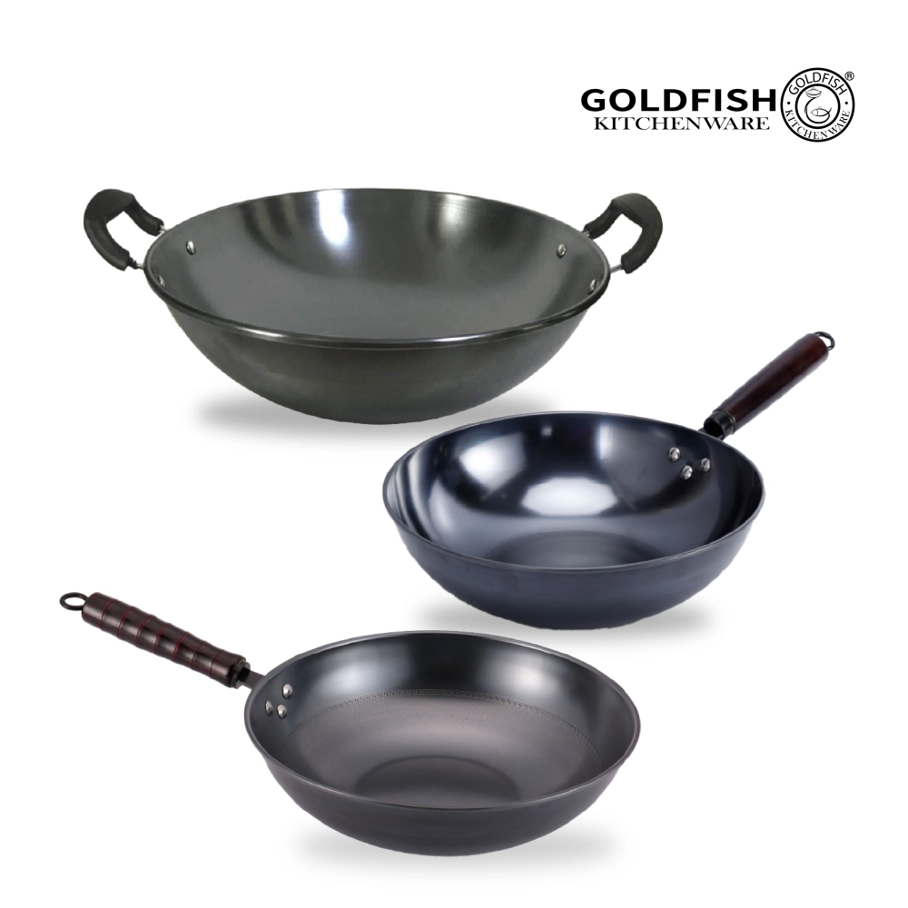 Traditional Wok With Handle