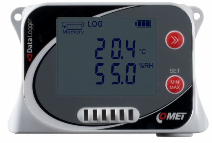 comet u3120 temperature and humidity data logger with built-in sensors