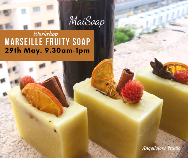 Classic Marseille Fruity Loaf Soap Adult Art & Craft Class Arts and Crafts Kuala Lumpur (KL), Malaysia, Selangor, Danau Desa Class, Lesson, Workshop | Angelicioxs Studio