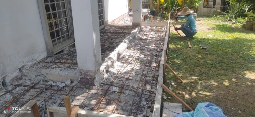 Hacking And Lay Concrete Work 