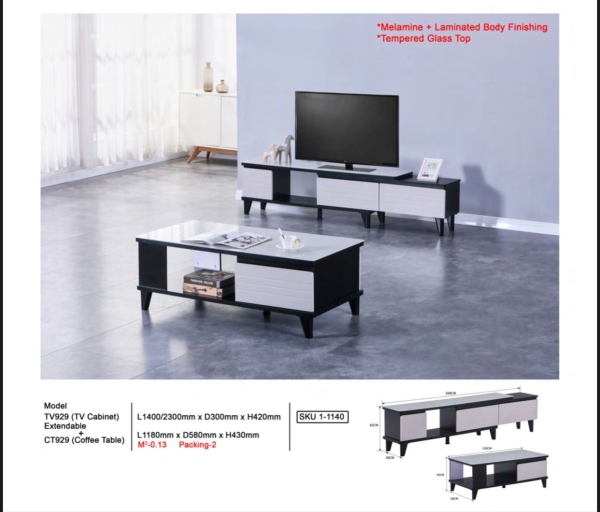 WLS-TV929+CT929 living room package Kedah, Malaysia, Sungai Petani Supplier, Suppliers, Supply, Supplies | MM 99 FURNITURE