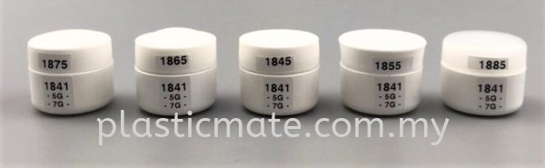 5g-7g : 1841 Cosmetic Cream Jar Malaysia, Penang, Selangor, Kuala Lumpur (KL) Manufacturer, Supplier, Supply, Supplies | Plasticmate Sdn Bhd