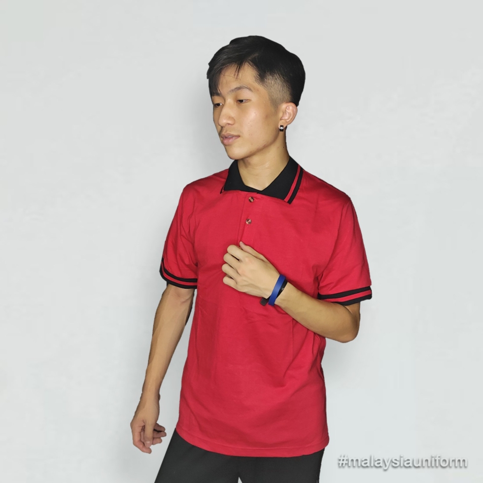 UniQue Polo Tshirt / Unisex Polo Tshirt / Tshirt collar / Baju Polo / Collar Tshirt