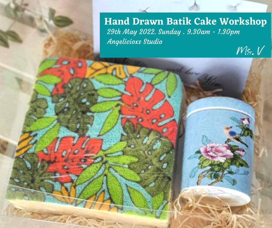 Hand Drawn Batik Cake Workshop