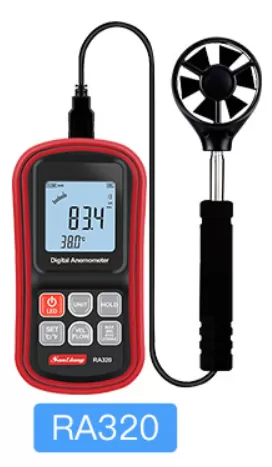 SanLiang RA320 Digital Anemometer & Air Flow Meter