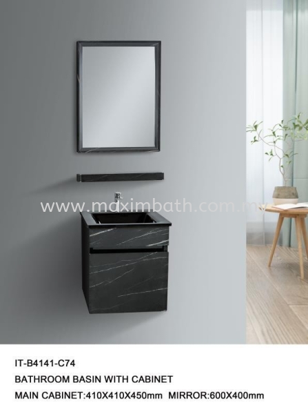 IT-B4141-C74-FS Basin Cabinet Bathroom Basin Bathroom Collection Puchong, Selangor, Kuala Lumpur (KL), Malaysia Supplier, Suppliers, Supplies, Supply | Maxim Bath & Kitchen Gallery Sdn Bhd