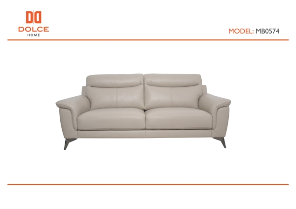 MB0574 3 & 2 Seater Leather Dolce Home Melaka, Malaysia Supplier, Suppliers, Supply, Supplies | CE MAISON REPUBLIC SDN. BHD.