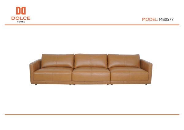 MB0577 3 & 2 Seater Leather Dolce Home Melaka, Malaysia Supplier, Suppliers, Supply, Supplies | CE MAISON REPUBLIC SDN. BHD.