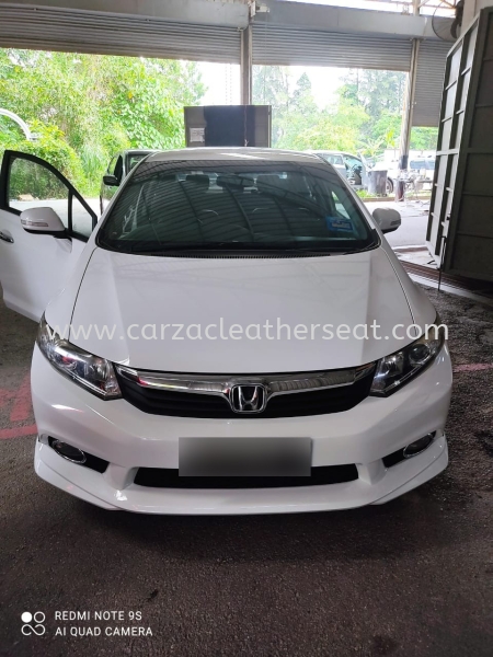 HONDA CIVIC STEERING WHEEL REPLACE LEATHER  Steering Wheel Leather Selangor, Malaysia, Kuala Lumpur (KL), Seri Kembangan Service, Retailer, One Stop Solution | Carzac Sdn Bhd