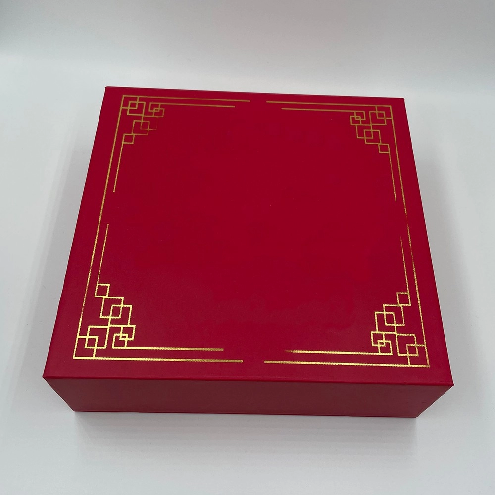 Die Cut Red Color Printing Perfume Box (Outside)