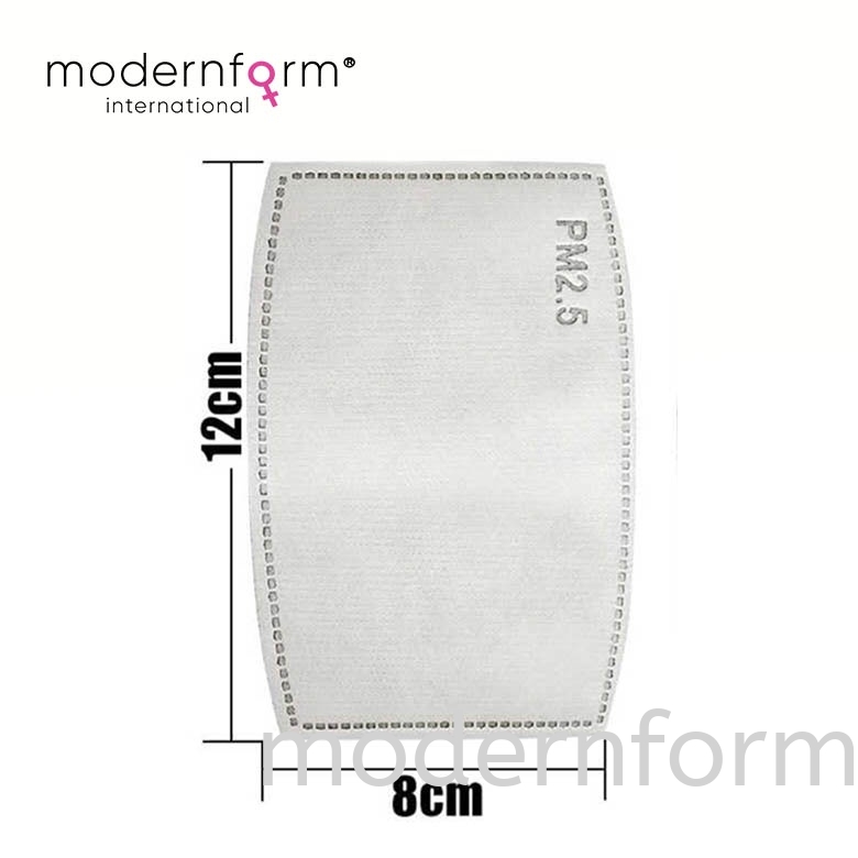 Modernform Adjustable Elastic Around Head 4 Layers Face Mask(Free 5pc PM2.5 Filter)(P4251)