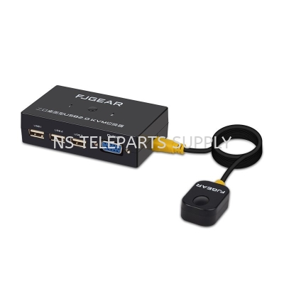 FJGEAR 2 IN 1 USB 2.0 KVM SWITCH (M)  NO: FJ-201UK