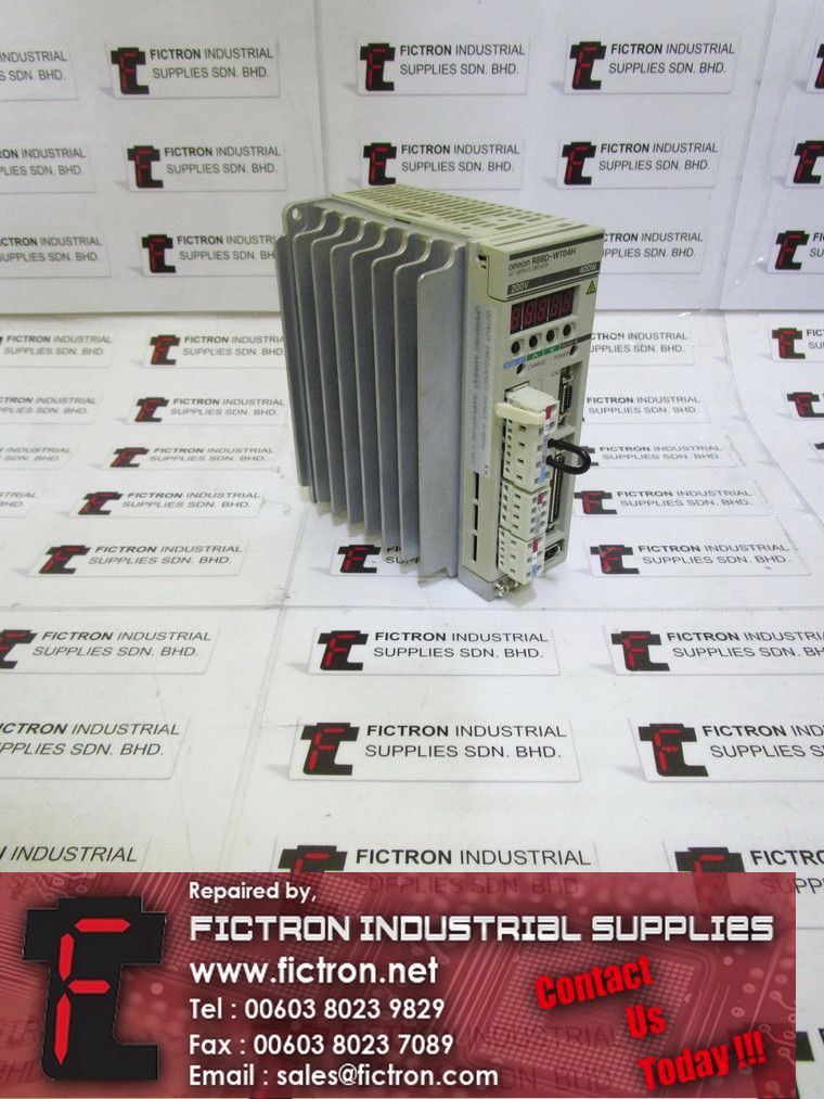R88D-WT04H R88DWT04H OMRON AC Servo Driver Supply Repair Malaysia Singapore Indonesia USA Thailand