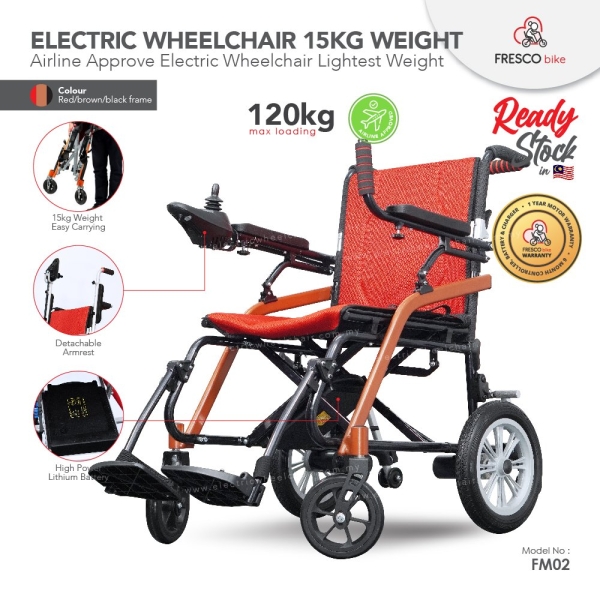 15kg Electric Wheelchair Lightweight SUPER LIGHTWEIGHT ELECTRIC WHEELCHAIR Electric Wheelchair Wheelchair - Fresco Bike Kuala Lumpur, KL, Malaysia Supply, Supplier, Suppliers | Fresco Cocoa Supply PLT