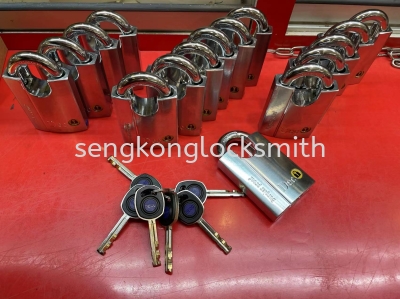 Deco 50mm padlock master key system