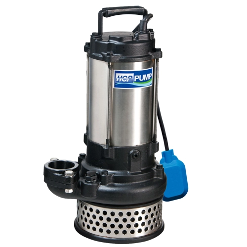 HCP AN22F-1 / AN22F-3 SUBMERSIBLE PUMP - AUTO, DISCHARGE 2", 2.0HP, 1500W, MAX HEAD 23M, FLOW RATE 460L/MIN, 31KG