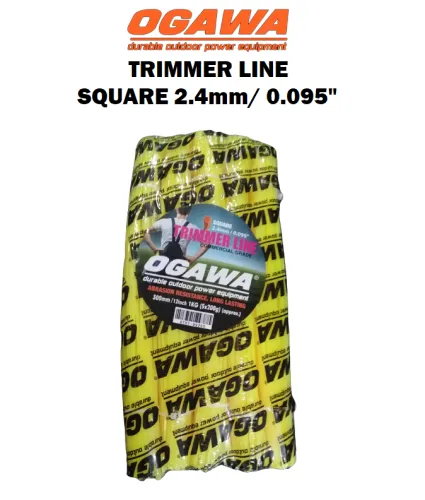 [LOCAL] OGAWA TRIMMER LINE SQUARE 2.4mm /0.095"