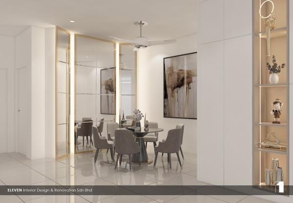  Dining Room Design Johor Bahru, JB, Kulai, Johor. Service, Design, Renovation | Eleven Interior Design & Renovation Sdn Bhd