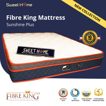 High Quality Durable Bonell Spring Mattress Queen King