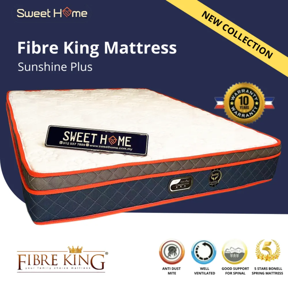 High Quality Durable Bonell Spring Mattress Queen King 