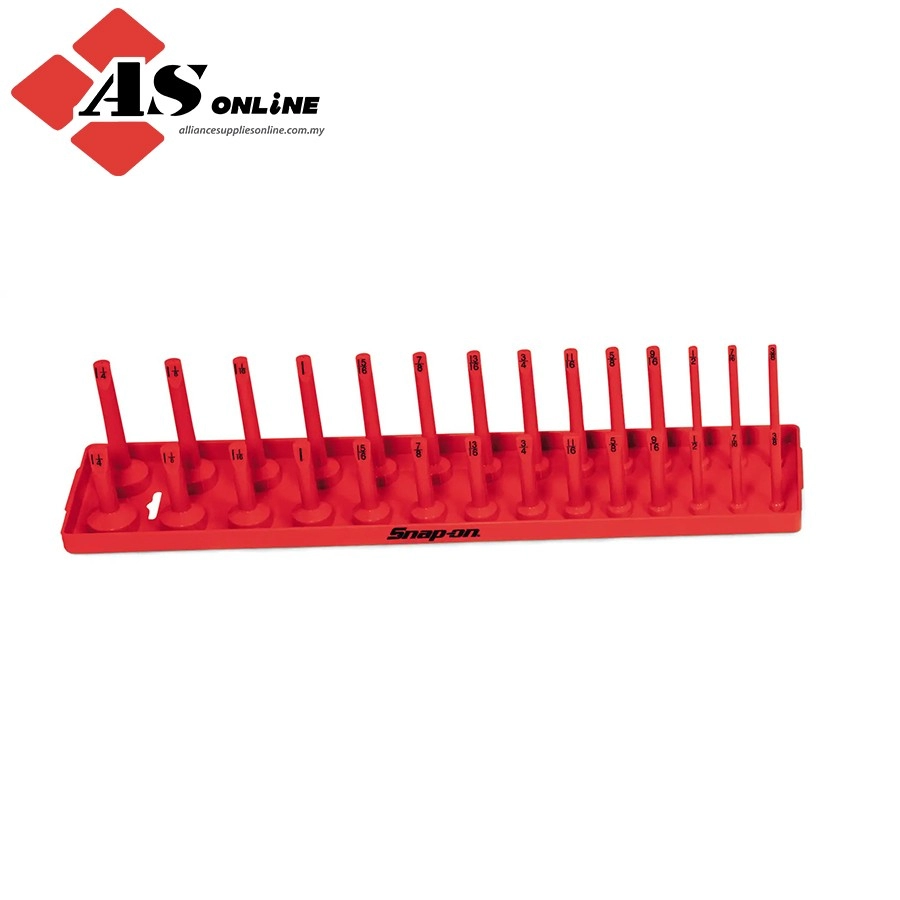 SNAP-ON 1/2" SAE Post Socket Tray (Snap-on Red) / Model: KA12FRRD