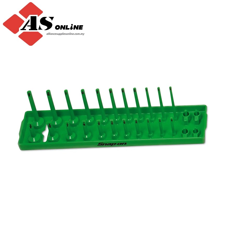 SNAP-ON 1/4" SAE Post Socket Tray (Extreme Green) / Model: KA14FRGN