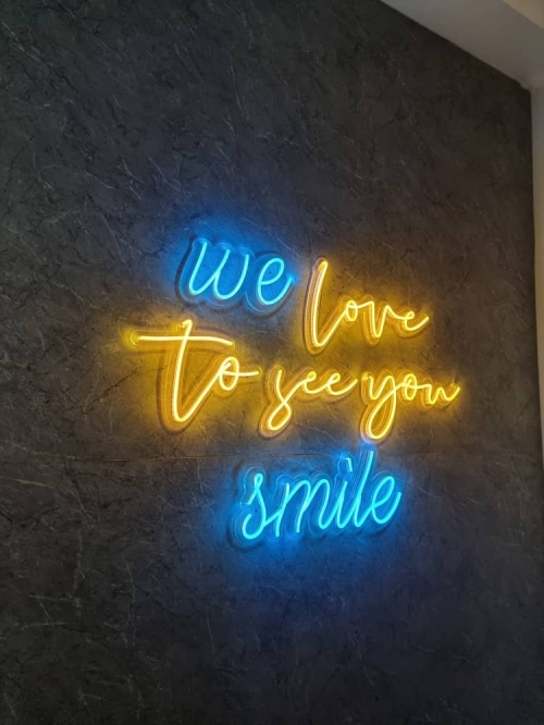 LED Neon Signage - Dentist Wall Decoration