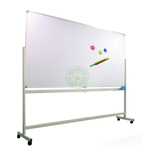 Double Side White Board with Mobile Stand